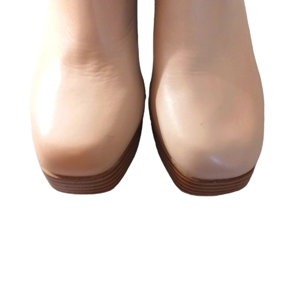NEW True Craft Tan Platform Ankle Boots Women's size 11 - Picture 3 of 13